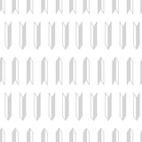 Light gray geometric arrows seamless pattern design.
