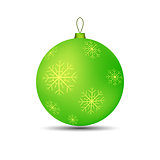 Christmas toy ball for tree bright EPS 10