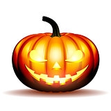Scary Jack halloween pumpkin