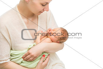 mother with newborn child