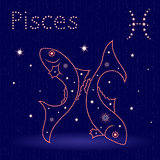 Zodiac sign Pisces