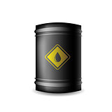 Metal Oil Barrel