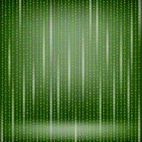Binary Code Green Background