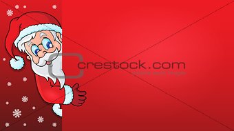 Lurking Santa Claus with copyspace 1