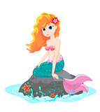 Lovely mermaid