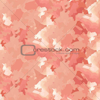Vector copper marble stone seamless background.