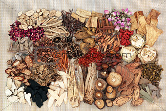 Traditional Chinese Herb Selection