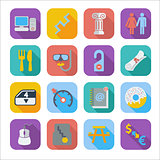 Color flat icons 5