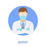 Doctor dentist concept