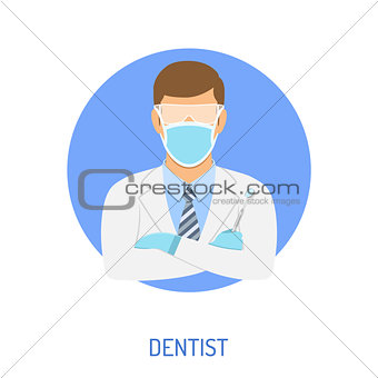 Doctor dentist concept