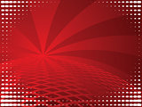Bright Red Background