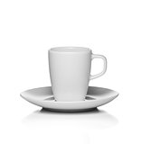 White espresso cup