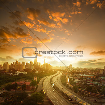 Kuala Lumpur landscape