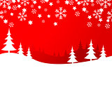 christmas background, vector illustration
