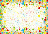 Colorful Dotted Background