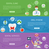 Dental Services horizontal banners