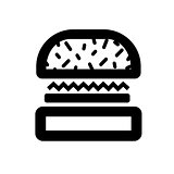 Burger line icon
