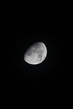 Waxing Gibbous Moon 30 October 2017 Portrait
