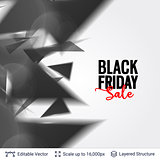 Black Friday sale background design.
