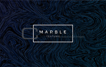 Dark blue marble background. Vector trendy texture.