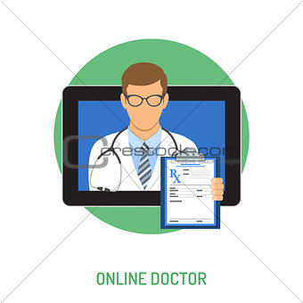 online doctor concept