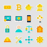 Cryptocurrency Bitcoin Stickers