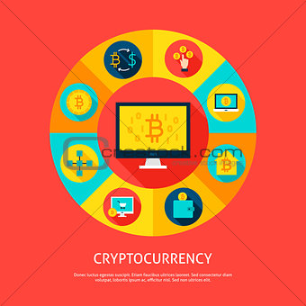 Bitcoin Cryptocurrency Concept