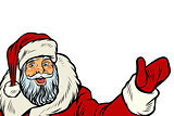 Santa Claus on white background