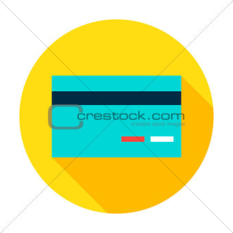 Credit Card Circle Icon