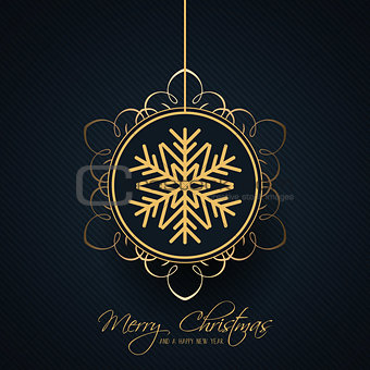 Decorative Christmas bauble background