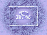Merry Christmas Greetings card.