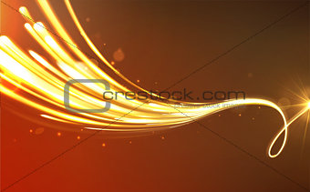 Orange abstract background 