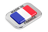 Made in France, silver badge 