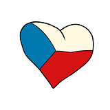 Czech Republic heart, Patriotic symbol