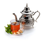 Traditional moroccan tea