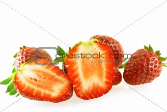 close up shot of strawberry