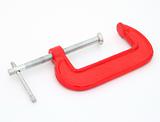 red c-clamp