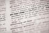 Dictionary Series - Law: attorney