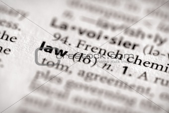 Dictionary Series - Law
