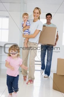 Family Moving In