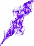 Image of abstract wave or smoke (blue and lilac color)