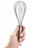 Holding a Wire Whisk