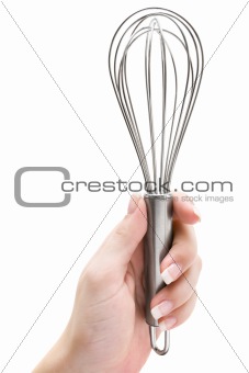 Holding a Wire Whisk