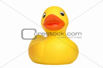 rubber ducky with clipping path