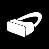VR glasses it is icon .