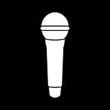 Microphone it is icon .