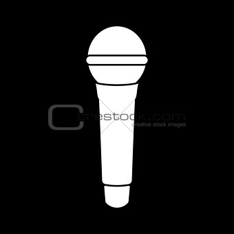 Microphone it is icon .