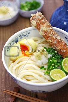 japanese Sanuki udon noodles