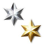 Golden And Silver Stars