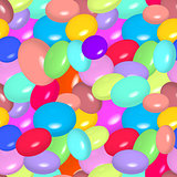 pattern with colorful candies